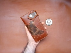 کیف مدارک چرم طبیعی گاوی