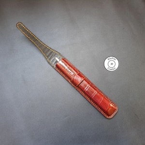 کیف خودکار ساخته شده از چرم گاوی طرح کروکودیل