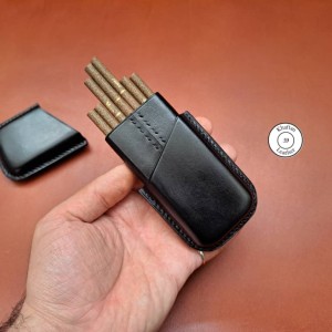 کیف سیگار ظرفیت شش نخ مناسب سیگار مور بلند