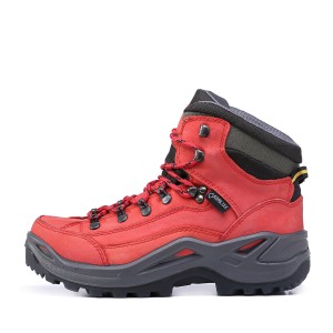 پوتین زنانه مکوان مناسب برای کوهنوردی- قرمز