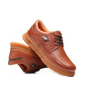 کفش مردانه آرکو بندی- عسلی