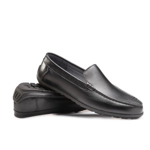 کفش مردانه کالج ساده- مشکی