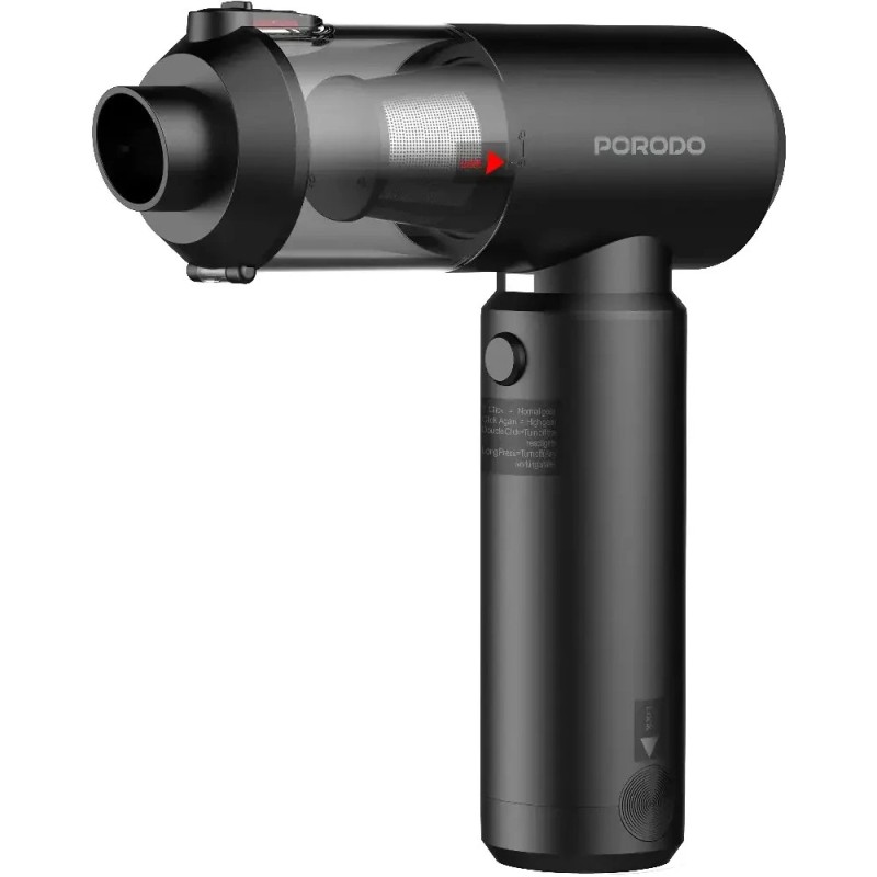 جارو شارژی و دمنده پرودو مدل تورنادو  Porodo Tornado Prime PDS5BK