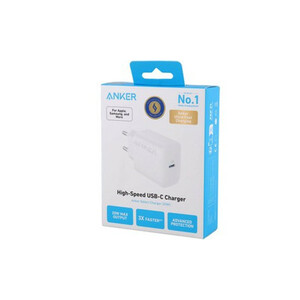 شارژر دیواری 20 وات انکر مدل Select Charger A2347 + کابل