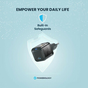 شارژر دیواری 20 وات پاورولوجی مدل PWCUQC015