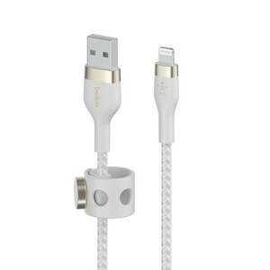 کابل تبدیل USB به لایتنینگ بلکین مدل CAA010bt1MWH طول 1 متر