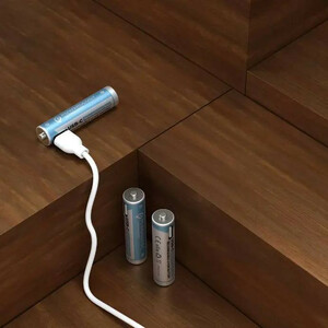 باتری قلمی  شارژی پاورلوژی مدل PAAAV2RBT بسته چهار عدد