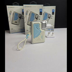 پاوربانک پاورولوجی مدل PPBCHA80-WH ظرفیت 10000 میلی آمپر ساعت