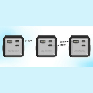 پاوربانک پاورولوجی مدل Smart Display 140W PPBCHA83 ظرفیت 27000 میلی آمپر ساعت