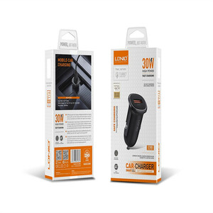 شارژر فندکی 30وات الدینیو مدل C105