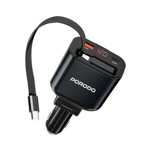 شارژر فندکی 105 واتی موبایل پرودو مدل   2FT/80CM