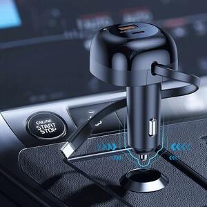 شارژر فندکی 47 واتی پرودو مدل  Type-C Cable