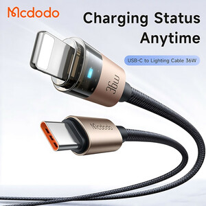 کابل تبدیل USB-C به لایتنینگ مک دودو مدل CA-694 طول 1.2 متر