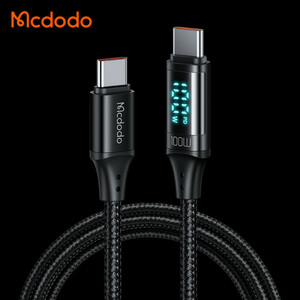 کابل USB-C مک دودو مدل Digital HD 100W PD Fast Charge طول 1.2 متر