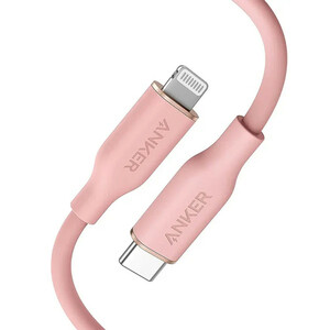 کابل تبدیل USB-C به لایتنینگ انکر مدل Power Line III Flow A8662 طول 0.9 متر