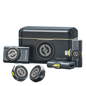 میکروفن بی سیم هالی لند مدل Lark M2 مجموعه 2 عددی پک کمبو