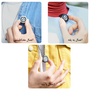 میکروفن بی سیم هالی لند مدل Lark M2 مجموعه 2 عددی پک کمبو