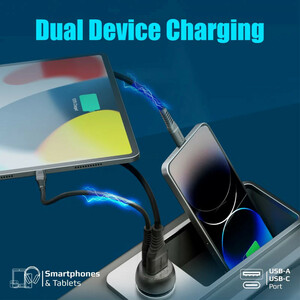 شارژر فندکی ۳۳ وات پرومیت مدل DRIVEGEAR-PD33