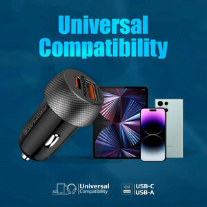 شارژر فندکی ۳۳ وات پرومیت مدل DRIVEGEAR-PD33