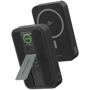 پاوربانک بی‌سیم 10000  30 وات پاورولوژی مدل PPB20910BK 