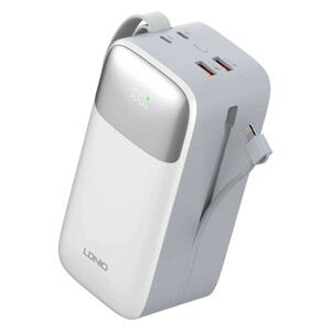 پاوربانک الدینیو مدل LDNIO PQ50 ظرفیت 50000 میلی آمپر