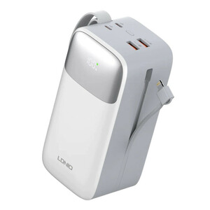 پاوربانک الدینیو مدل LDNIO PQ50 ظرفیت 50000 میلی آمپر