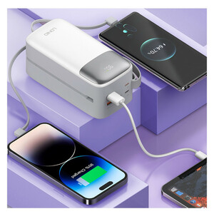 پاوربانک الدینیو مدل LDNIO PQ50 ظرفیت 50000 میلی آمپر