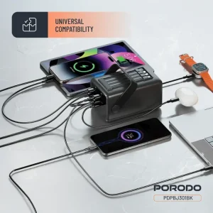 پاوربانک مدل PDPBJ301 - Lara ظرفیت 80000 میلی‌آمپر