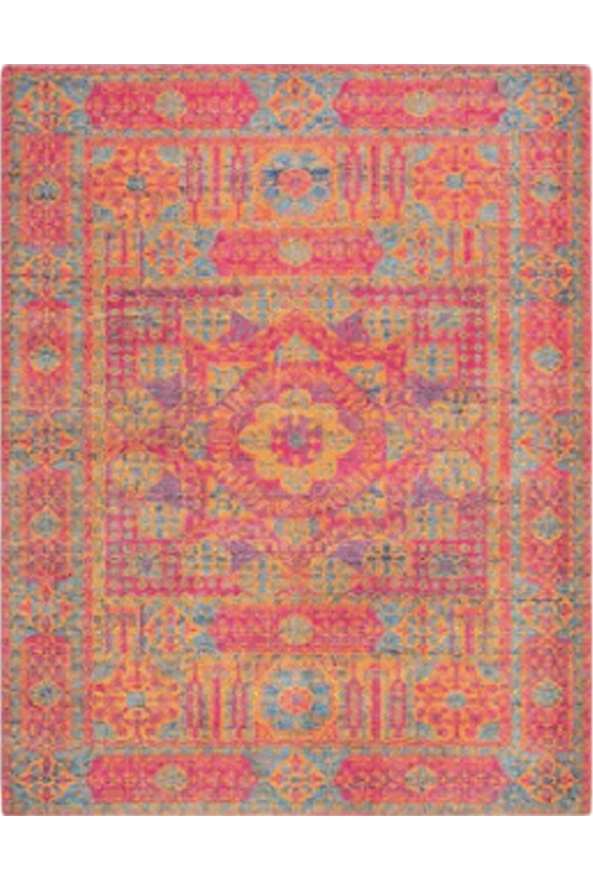 قالیچه و فرشینه سنتی و مدرن هال و پذیرایی برند رویان کدZ256 سایت خرید برو