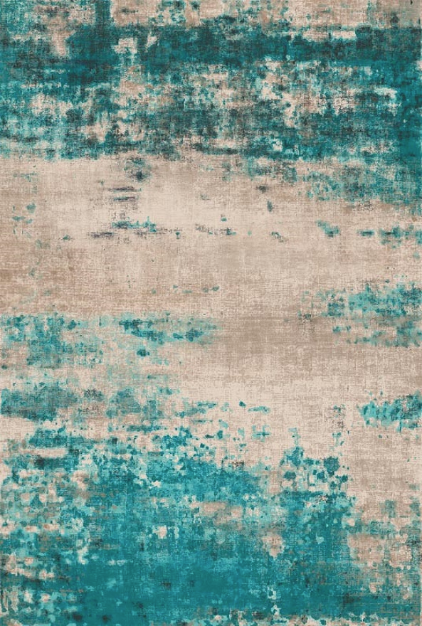 قالیچه و فرشینه سنتی و مدرن هال و پذیرایی برند رویان کد D348 سایت خرید برو