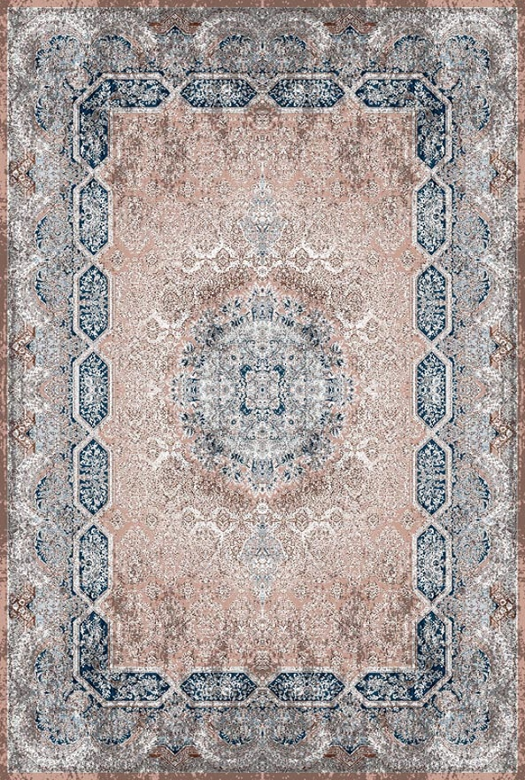 قالیچه و فرشینه سنتی و مدرن هال و پذیرایی برند رویان کد D349 سایت خرید برو