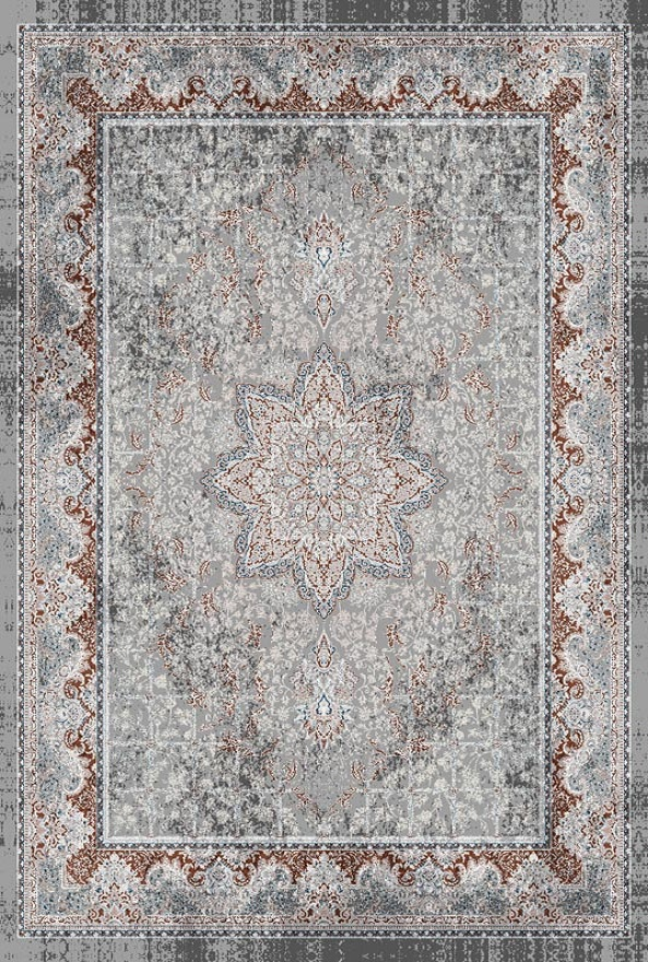 قالیچه و فرشینه سنتی و مدرن هال و پذیرایی برند رویان کد D363 سایت خرید برو