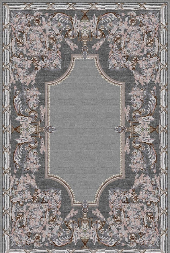 قالیچه و فرشینه سنتی و مدرن هال و پذیرایی برند رویان کد D375 سایت خرید برو