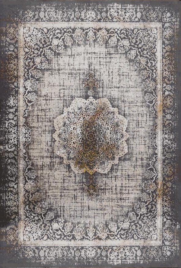 قالیچه و فرشینه سنتی و مدرن هال و پذیرایی برند رویان کد D399 سایت خرید برو