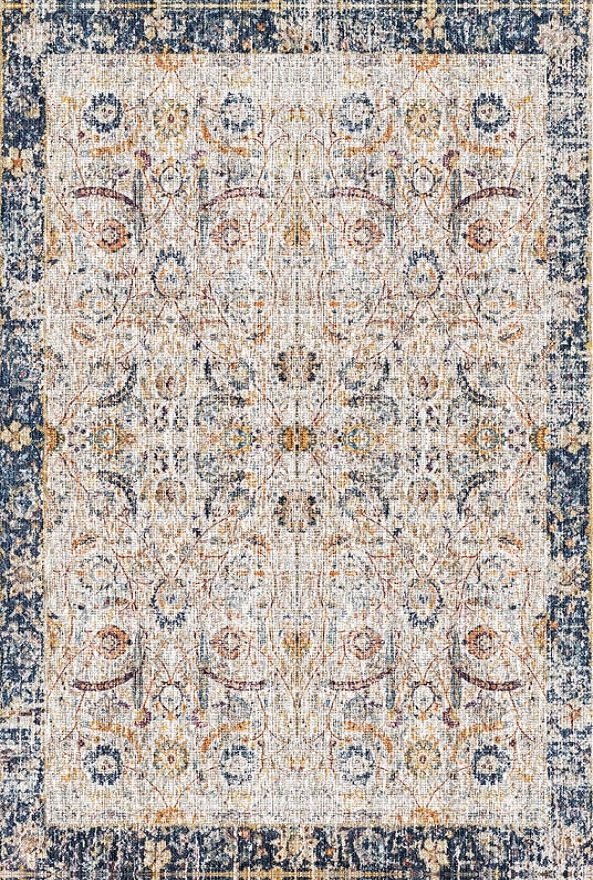 قالیچه و فرشینه سنتی و مدرن هال و پذیرایی برند رویان کد D400 سایت خرید برو