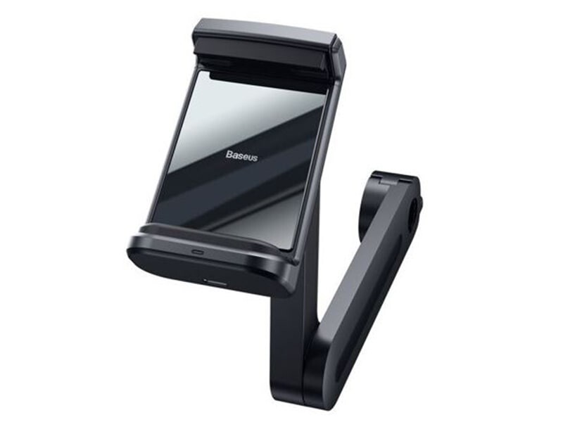 پایه نگهدارنده و شارژر وایرلس گوشی پشت صندلی خودرو Baseus Energy Storage Backseat Holder Wireless Charger