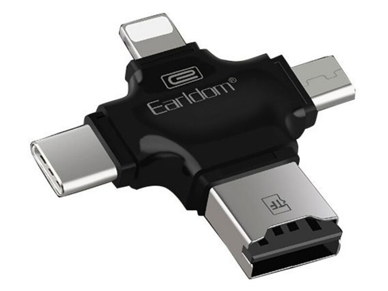 کارت خوان چهار سر ارلدام Earldom ET-OT20 All-in-One Card Reader