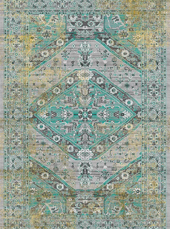 قالیچه و فرشینه  مدرن  برند رویان کد100DOR سایت خرید برو