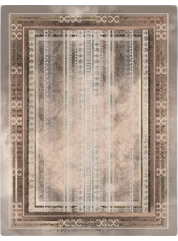 قالیچه و فرشینه  مدرن  برند رویان کد 103DOR سایت خرید برو