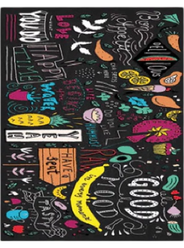 فرشینه و قالیچه آشپزخانه برند رویان کد D53 سایت خرید برو