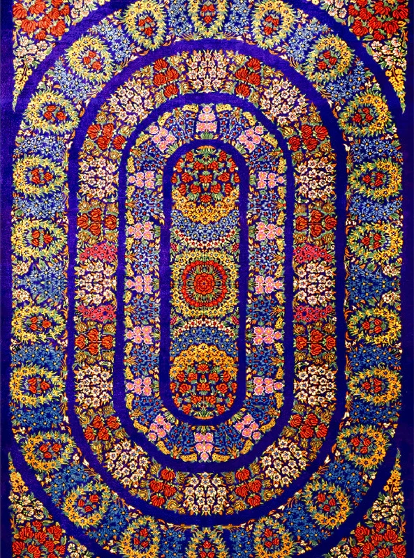 قالیچه و فرشینه سنتی و مدرن هال و پذیرایی برند رویان کدZ3 سایت خرید برو