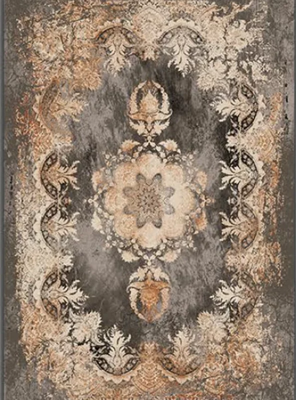 قالیچه و فرشینه سنتی و مدرن هال و پذیرایی برند رویان کدZ4 سایت خرید برو