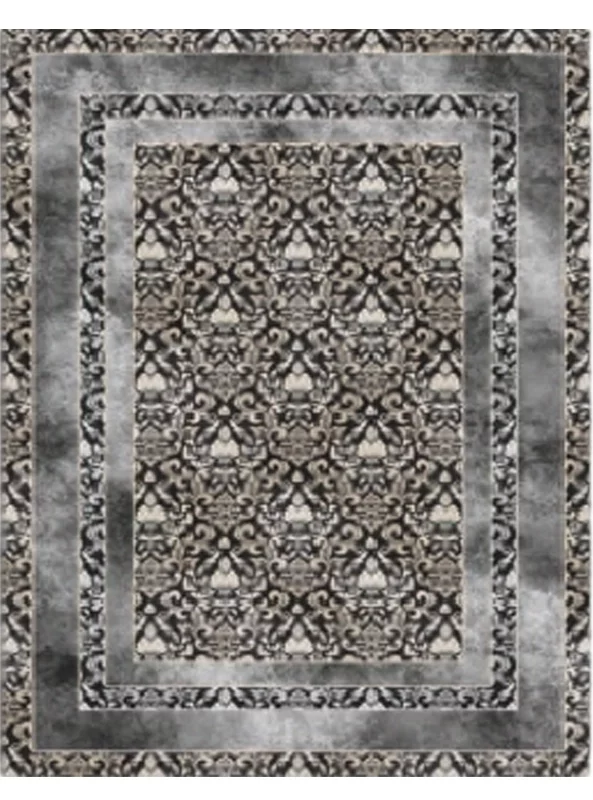 قالیچه و فرشینه سنتی و مدرن هال و پذیرایی برند رویان کدZ28 سایت خرید برو