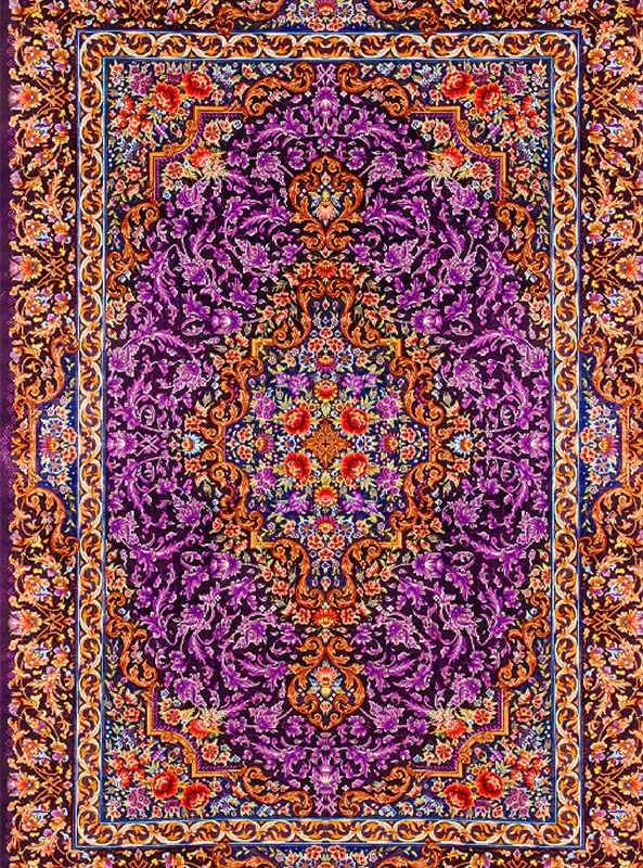 قالیچه و فرشینه سنتی و مدرن هال و پذیرایی برند رویان کدZ32 سایت خرید برو