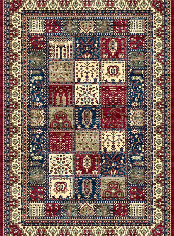 قالیچه و فرشینه سنتی و مدرن هال و پذیرایی برند رویان کدZ34 سایت خرید برو