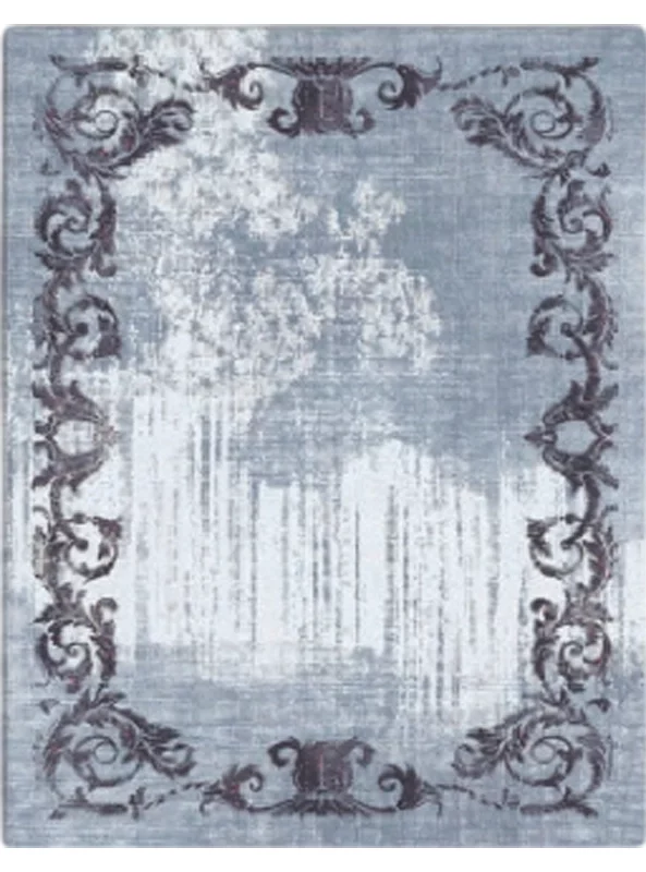 قالیچه و فرشینه سنتی و مدرن هال و پذیرایی برند رویان کدZ52 سایت خرید برو