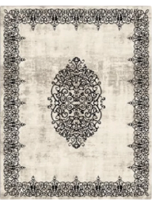 قالیچه و فرشینه سنتی و مدرن هال و پذیرایی برند رویان کدZ55 سایت خرید برو