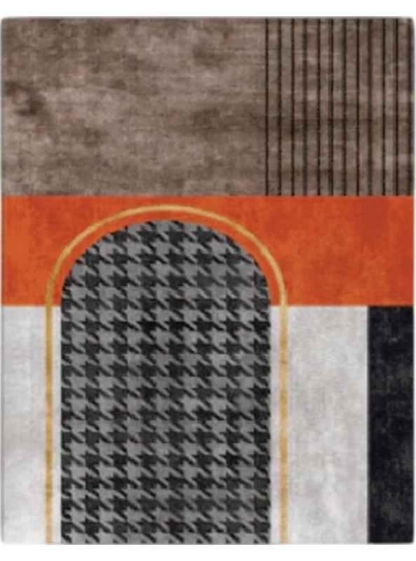 قالیچه و فرشینه سنتی و مدرن هال و پذیرایی برند رویان کدZ69 سایت خرید برو