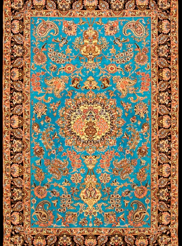 قالیچه و فرشینه سنتی و مدرن هال و پذیرایی برند رویان کدZ70 سایت خرید برو