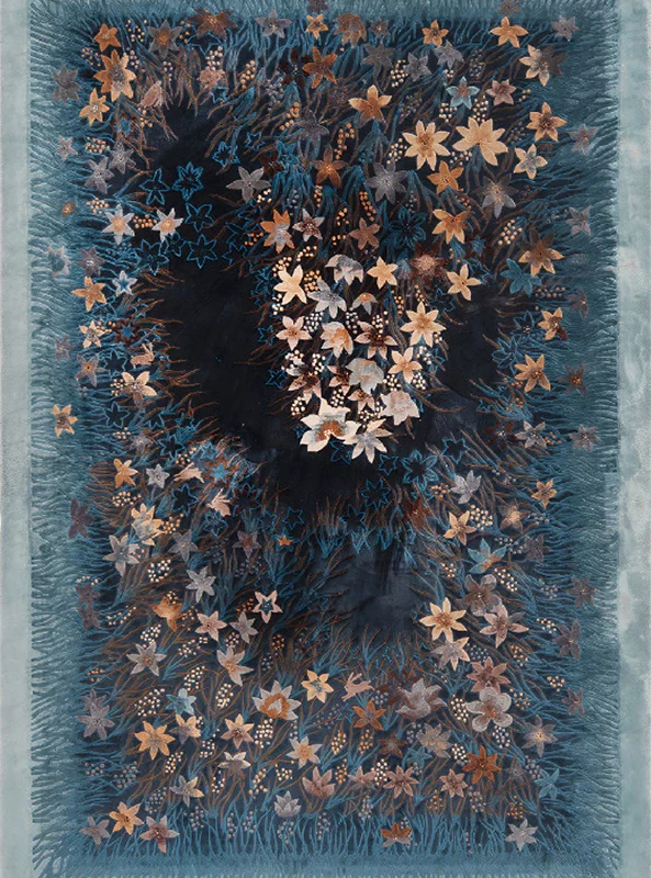 قالیچه و فرشینه سنتی و مدرن هال و پذیرایی برند رویان کدZ71 سایت خرید برو